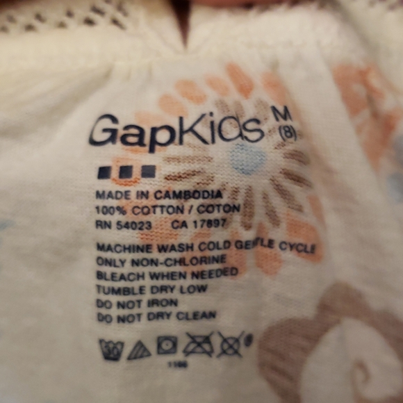 Funky Gap Kids M top - Picture 4 of 4